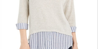 BCX Junior's Shirt Brown Size Medium