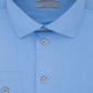 Kenneth Cole Men's Regular Fit Solid Dress Shirt Blue Size L