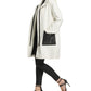 DKNY Women's Cold Weather Winter Long Coat White Size Medium