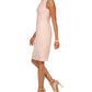 Harper Rose Women's Embellished Sheath Dress Pink Size 4
