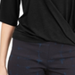 Alfani Women's Twisted Top Black Size X-Large