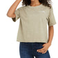O'Neill Junior's Cotton Raw Hem T-Shirt Green Size X-Small