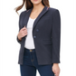 Tommy Hilfiger Women's Ribbon Trim Blazer Gray Size 10