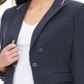 Tommy Hilfiger Women's Ribbon Trim Blazer Gray Size 10