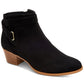 Giani Bernini Women's Oleesia Memory Foam Ankle Booties Black Size 8 W