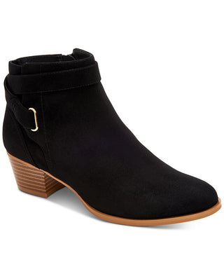 Giani Bernini Women's Oleesia Memory Foam Ankle Booties Black Size 8 W