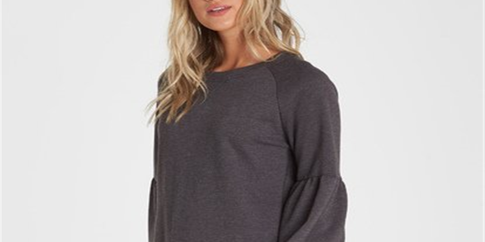 Billabong Women's Free Way Dress Gray Size Large