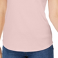 Charter Club Women's Supima Cotton Scoop Neck Tank Top Pink Size Medium
