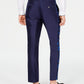 INC International Concepts Men's Milan Metallic Slim Fit Pants Blue Size 36X30
