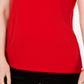 Charter Club Women's Boat Neckline Top Red XX-Large