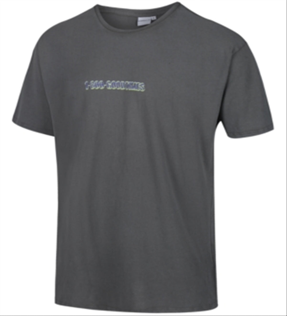 Corella Men's Heartbeats Graphic T-Shirt Gray Size Medium