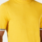 Alfani Men's Mock Neck Short Sleeves Sweater Yellow Size Small