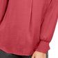 Alfani Women's V Neck Top Red Size XX-Large
