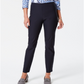 Charter Club Women's Cambridge Skinny Pull on Tummy Control Pants Brown Size 8