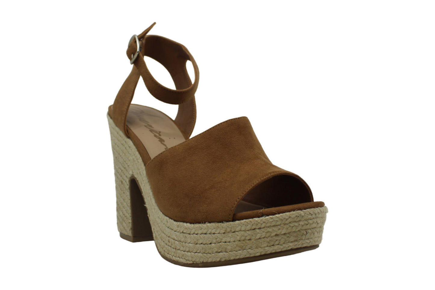 American Rag Women's Fey Open Toe Casual Ankle Strap Sandals Brown Size 10 M