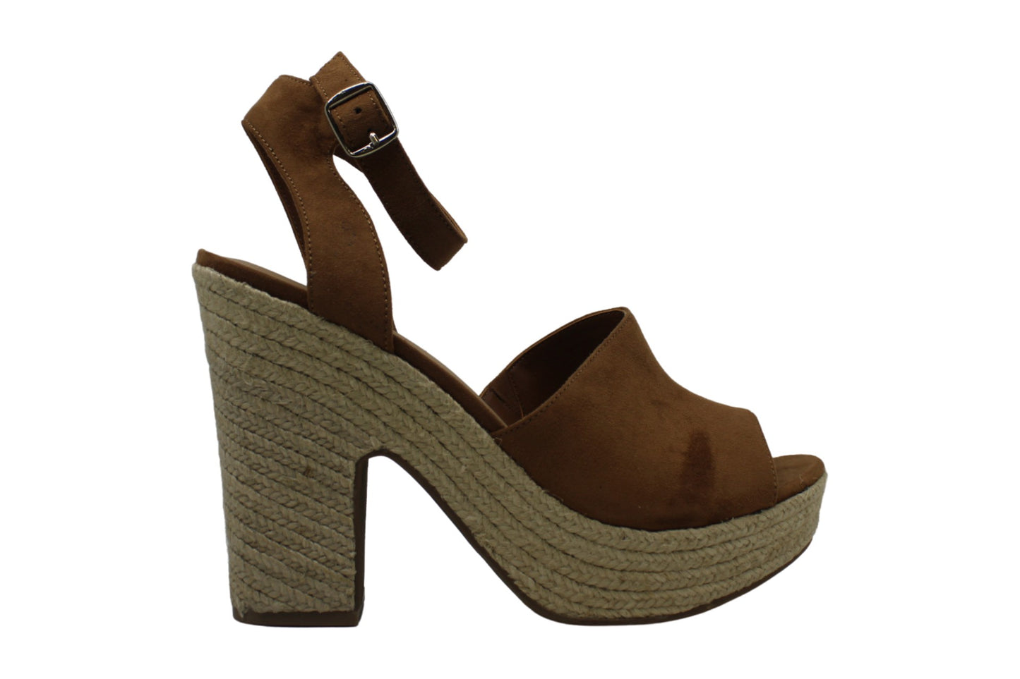 American Rag Women's Fey Open Toe Casual Ankle Strap Sandals Brown Size 10 M