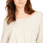 Style & Co Women's Tie Front Sweater Brown Size Large
