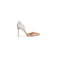 INC International Concepts Women's Koree Pointed Toe D-orsay Silver Size 7.5 M