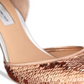 INC International Concepts Women's Koree Pointed Toe D-orsay Silver Size 7.5 M