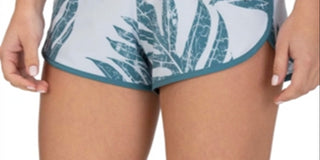 Hurley Junior's Phantom Sig Zane Papette Beachrider Shorts Blue Size X-Small