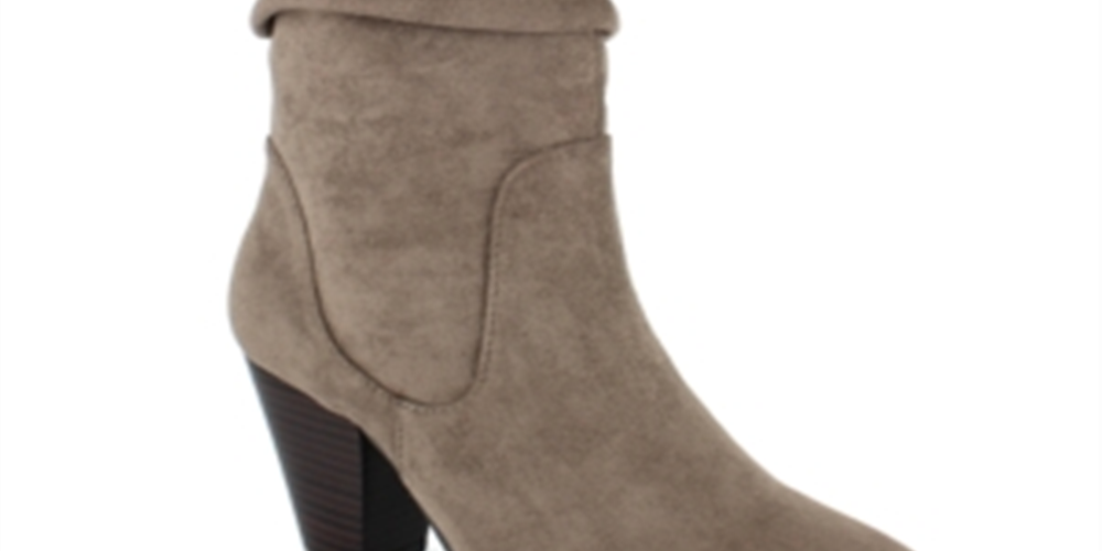 Esprit Women's Oliana Faux Leather Slouchy Mid Calf Boots Brown Size 9.5