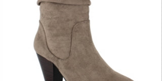 Esprit Women's Oliana Faux Leather Slouchy Mid Calf Boots Brown Size 9.5