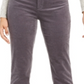 Charter Club Women's Lexington Tummy Control Corduroy Pants Gray Size 16X4.5