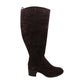 Easy Spirit Women's Grazes Suede Almond Toe Knee High Shoes Brown Size 6.5 M