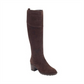 Easy Spirit Women's Grazes Suede Almond Toe Knee High Shoes Brown Size 6.5 M