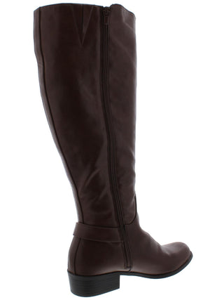 Alfani Women's Kallumm Wide Calf Fashion Boots Brown Size 7.5 M