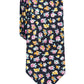 Bar III Men's Newbury Floral Floral Print Business Neck Tie Black Size Regular