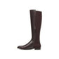 Nine West Women's Owenford Leather Closed Toe Knee High Brown Size 6 M