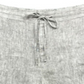 Charter Club Women's Belted Linen Shorts Gray Size X-Large