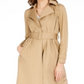 INC International Concepts Women's Plus Lightweight Spring Trench Coat Brown- Size 0X