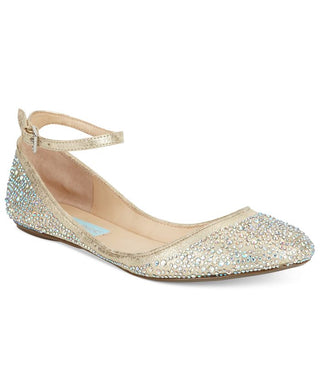 Betsey Johnson Women's SB Joy Ballet Flat Brown Size 6 M