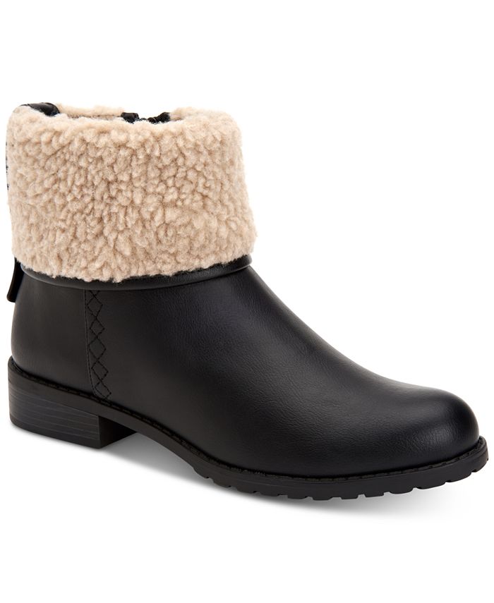 Style & Co Women's Bettey Ankle Boots Black Size 7.5 M