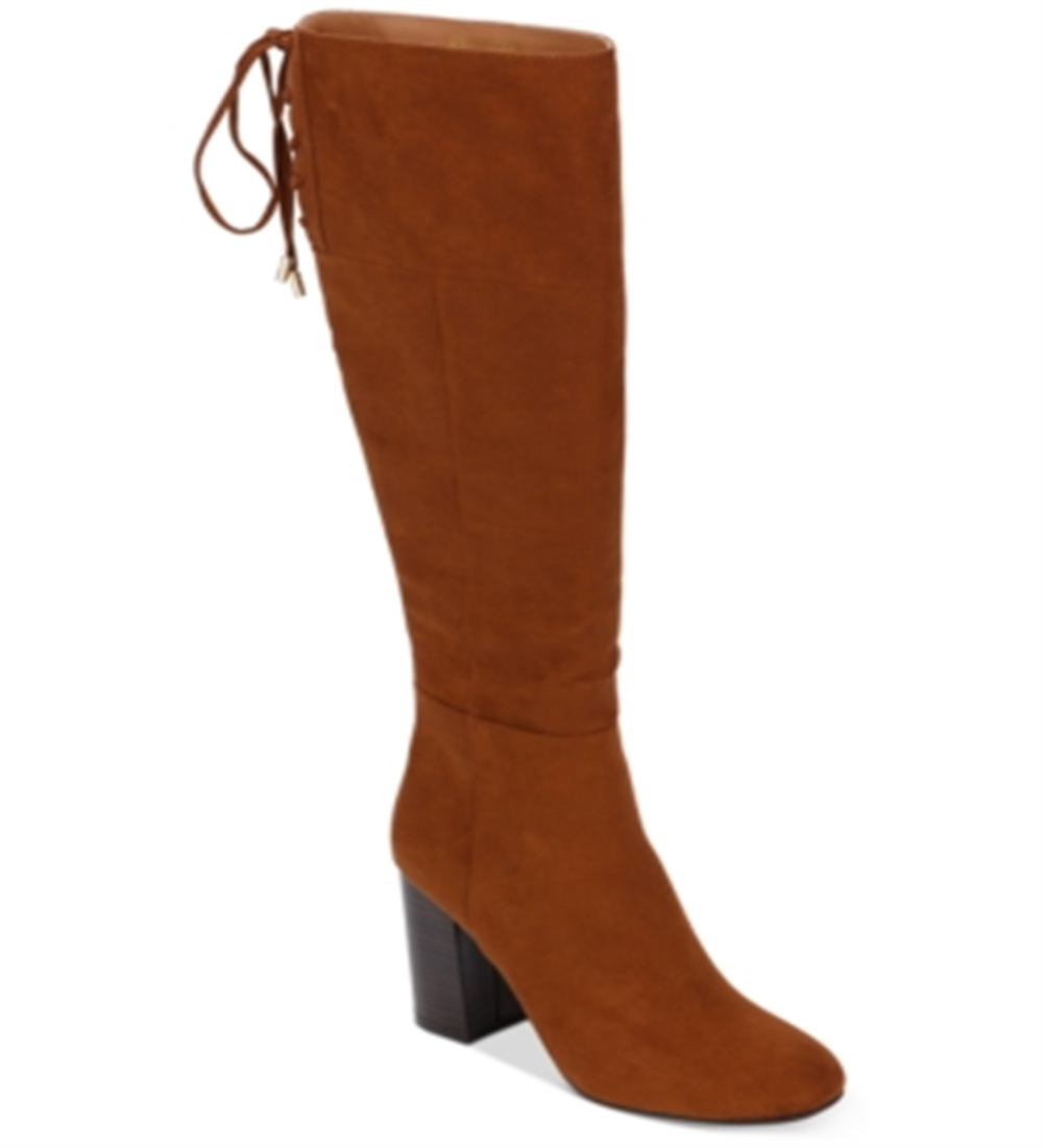 Kenneth Cole Reaction Women's Corie Lace Dress Boots Brown Size 7 M