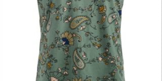 American Rag Men's Floral Paisley T-Shirt Green Size Small