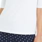Charter Club Women's Supima Cotton Mock Neck Top White Size XX-Large