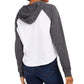 Modern Lux Junior's Friends Raglan Sleeve Hoodie White Size Medium