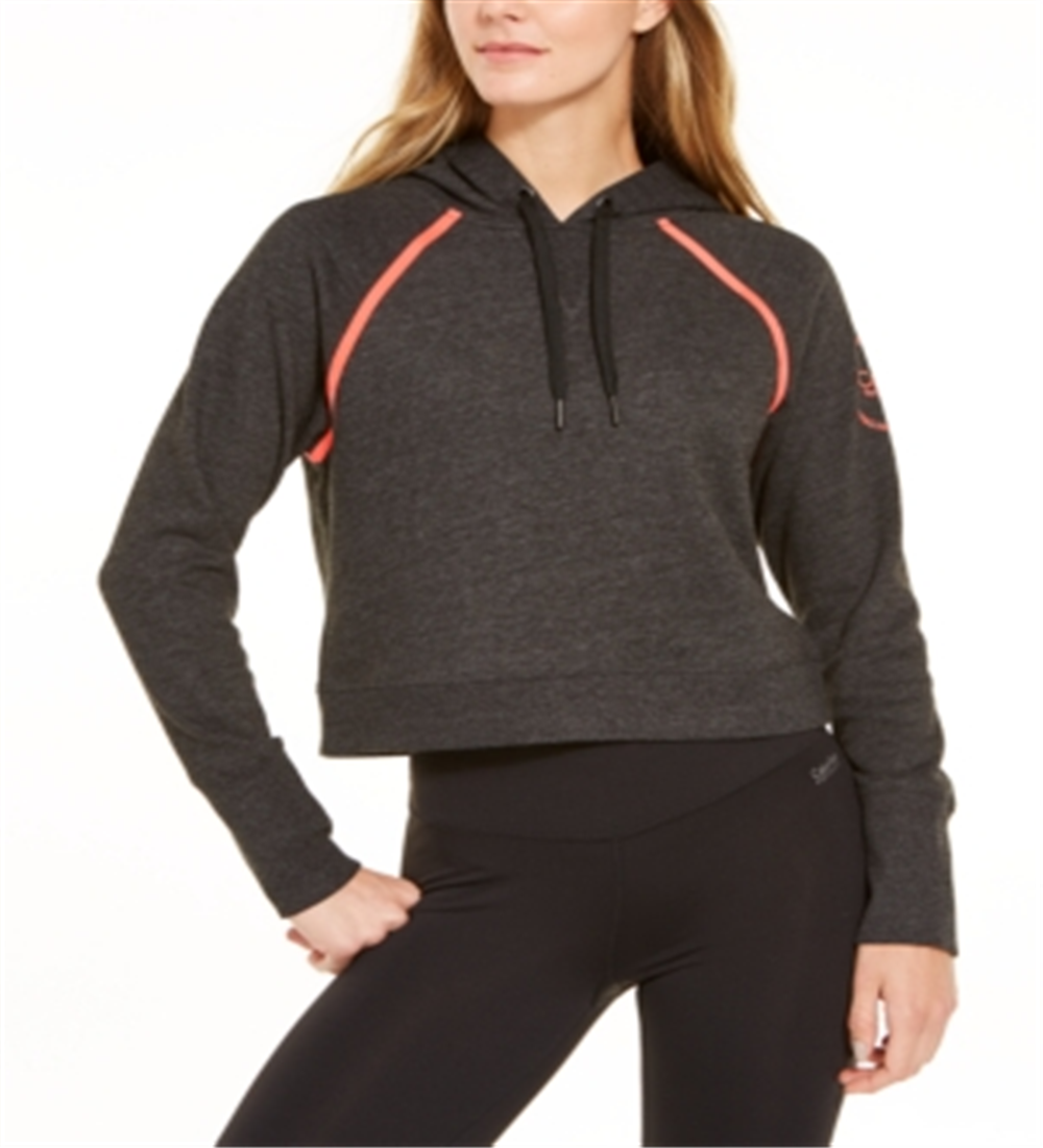 Calvin Klein Women's Performance Logo Hoodie Grey  Size Medium