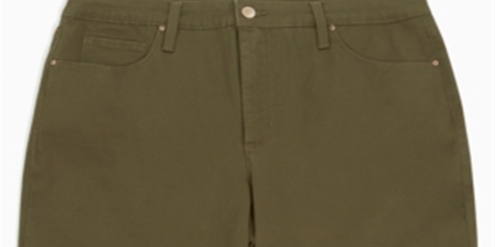 Charter Club Women's Denim Shorts Green Size 16