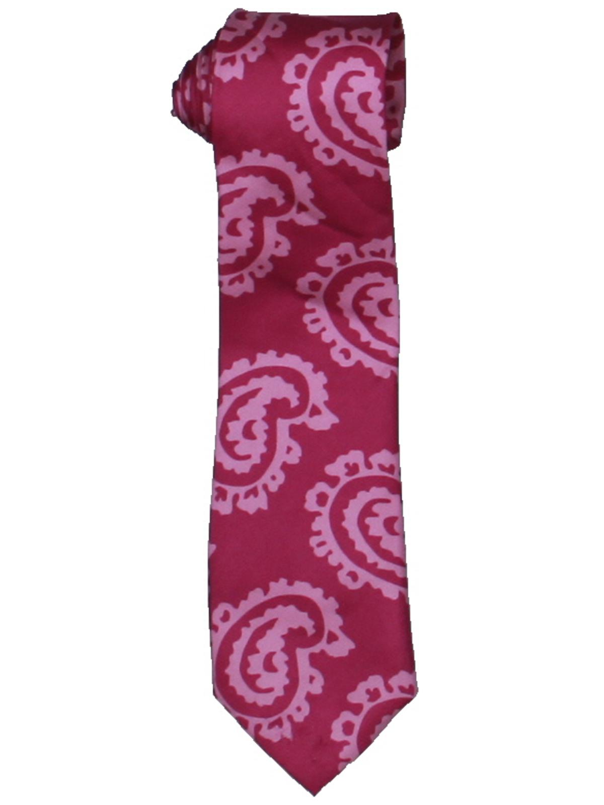 Sean John Men's Silk Professional Neck Tie Pink Size Regular
