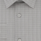 Calvin Klein Men's Infinite Color Slim Fit Non Iron Stretch Check Dress Shirt Gray Size 18X34X35