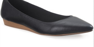 American Rag Women's Eeva Fabric Round Toe Ankle Strap Ballet Flats Black Size 7 M