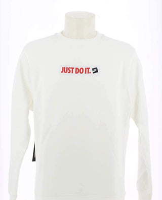 Nike Men's Crew Neck Long Sleeve Sweatshirt White Size XX-Large