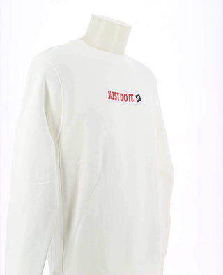 Nike Men's Crew Neck Long Sleeve Sweatshirt White Size XX-Large