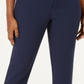 Charter Club Women's Newport Straight Leg Pants Blue Size 6