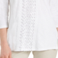 JM Collection Women's Latte Plus Sequined Scoop Neck Top Brown Size XX-Large
