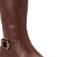Alfani Women's Kallumm Closed Toe Knee High Fashion Boots Brown Size 10M-WC